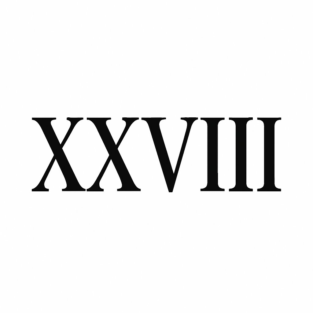 The Meaning of 28 | Why XXVIII Built My Life & My Brand