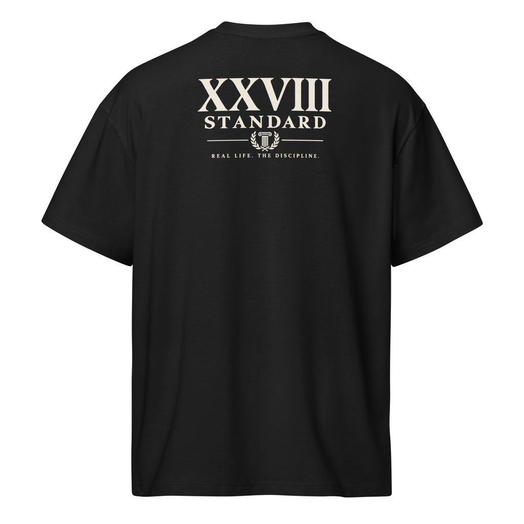 Black t-shirt Chris McGrath 28 Standard daddy mustache Twitter/X