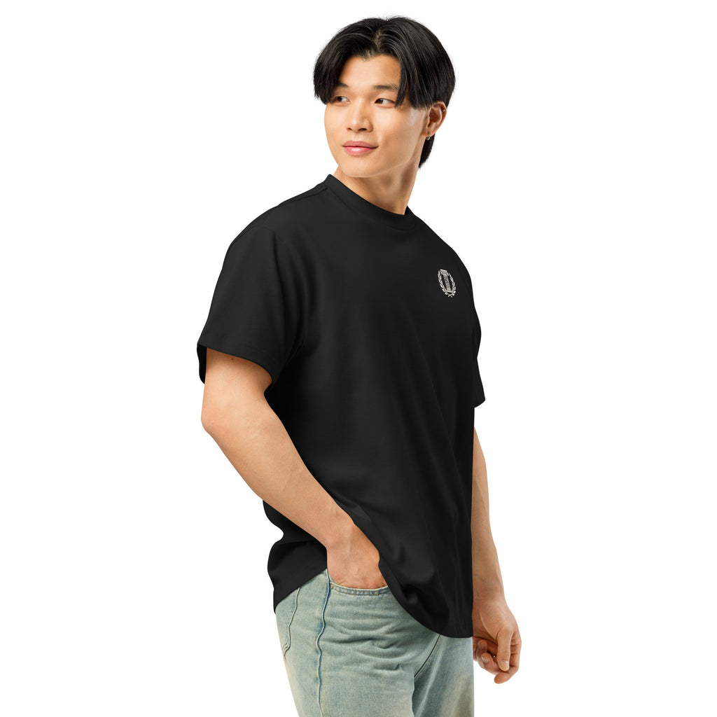 Black t-shirt Chris McGrath 28 Standard daddy mustache Twitter/X