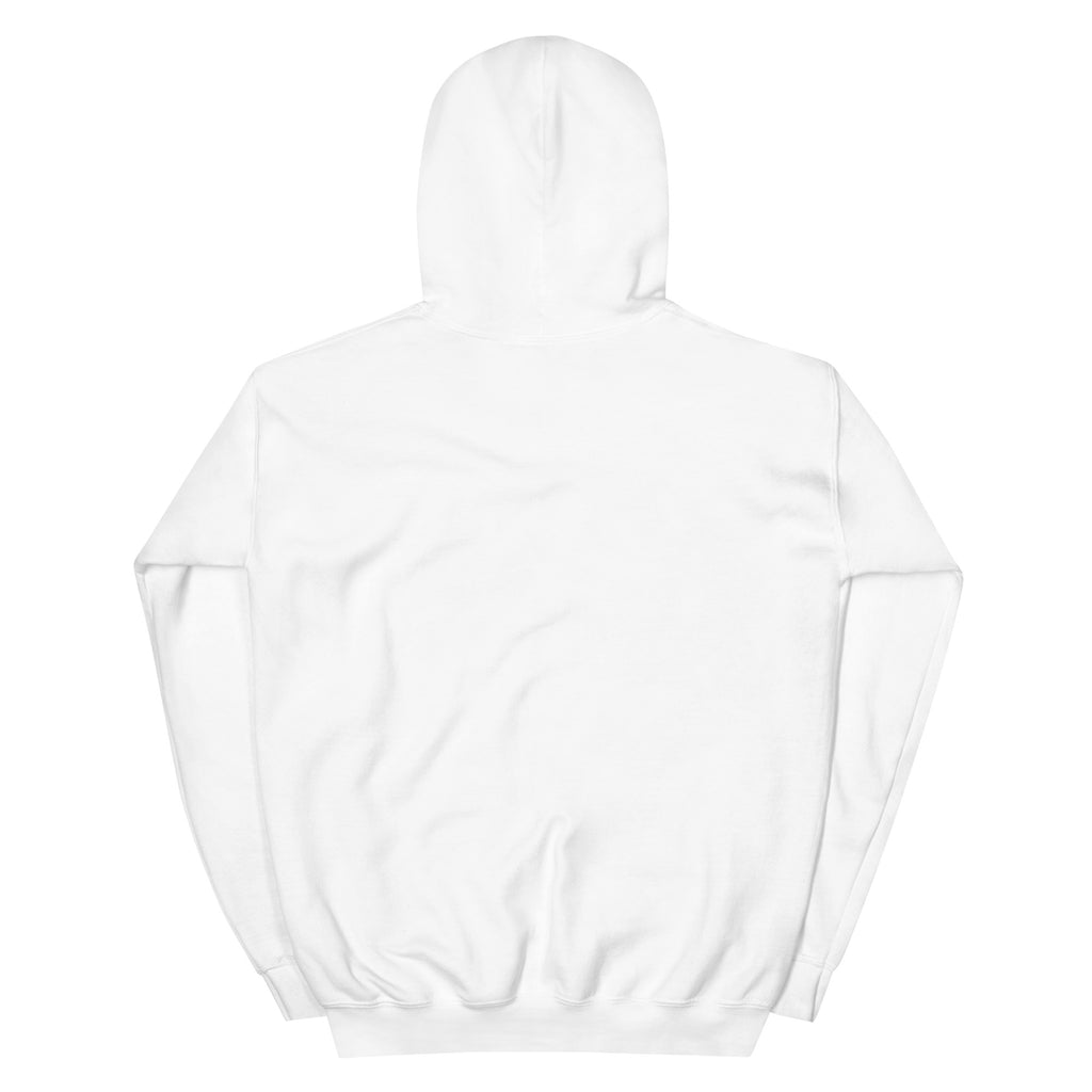 White hoodie on a white background
